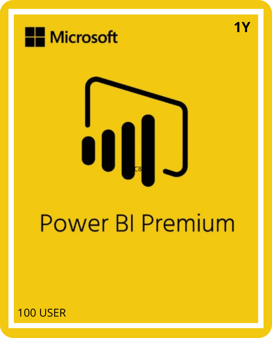 Microsoft Power BI Premium - 100 Usuários