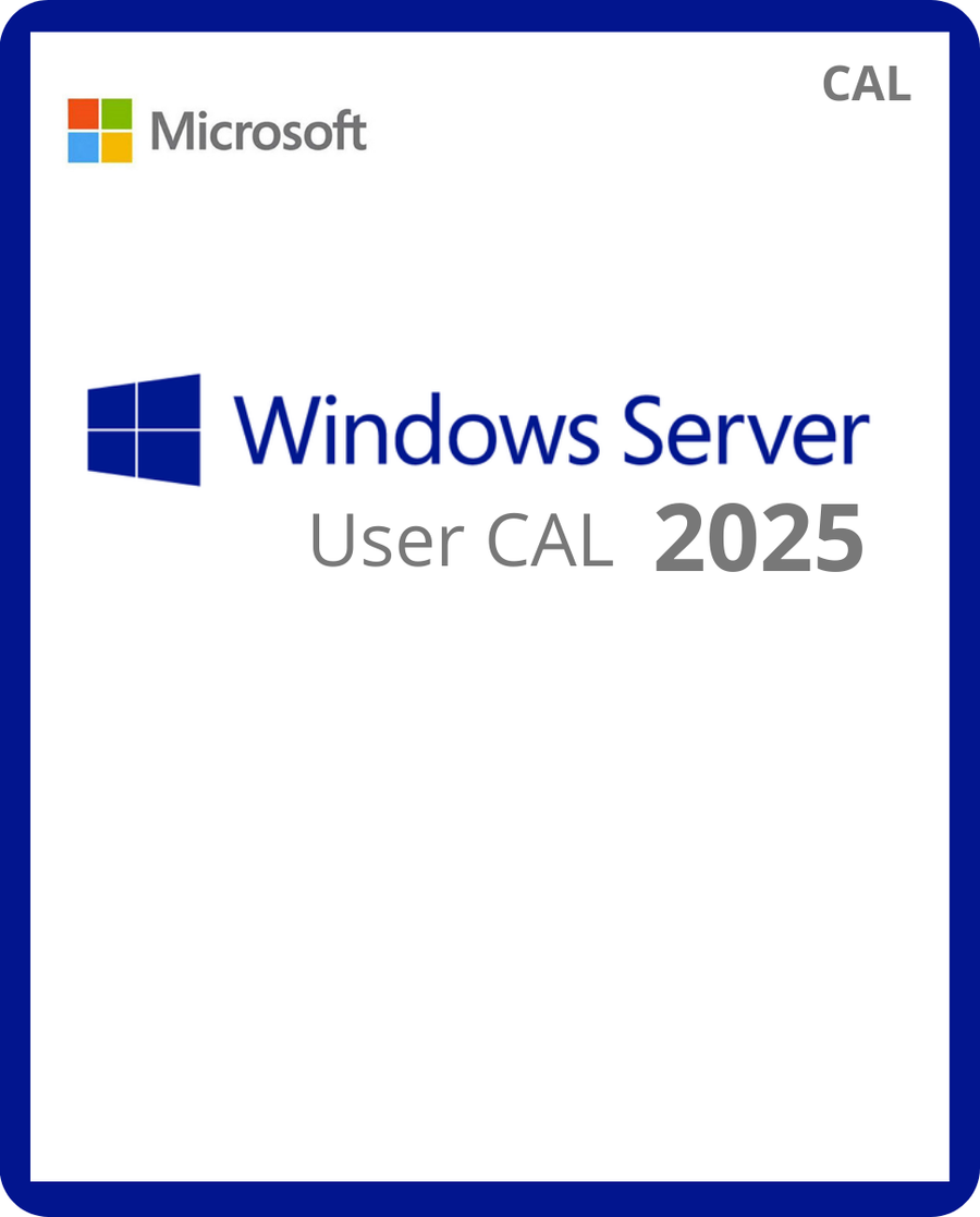 Microsoft Windows Server 2025 - User CAL