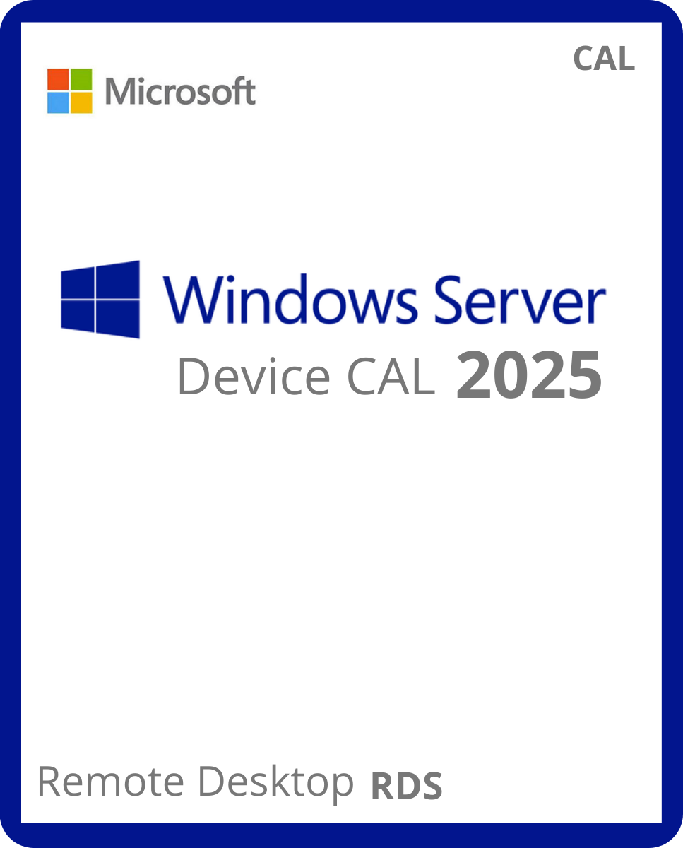 Microsoft Windows Server 2025 Device Cal RDS