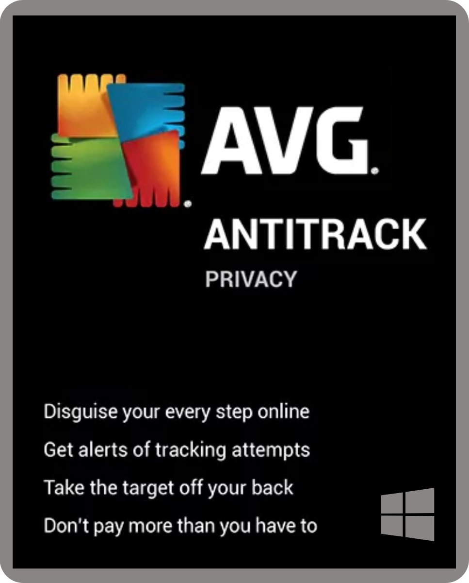 AVG AntiTrack - 1PC 1Y