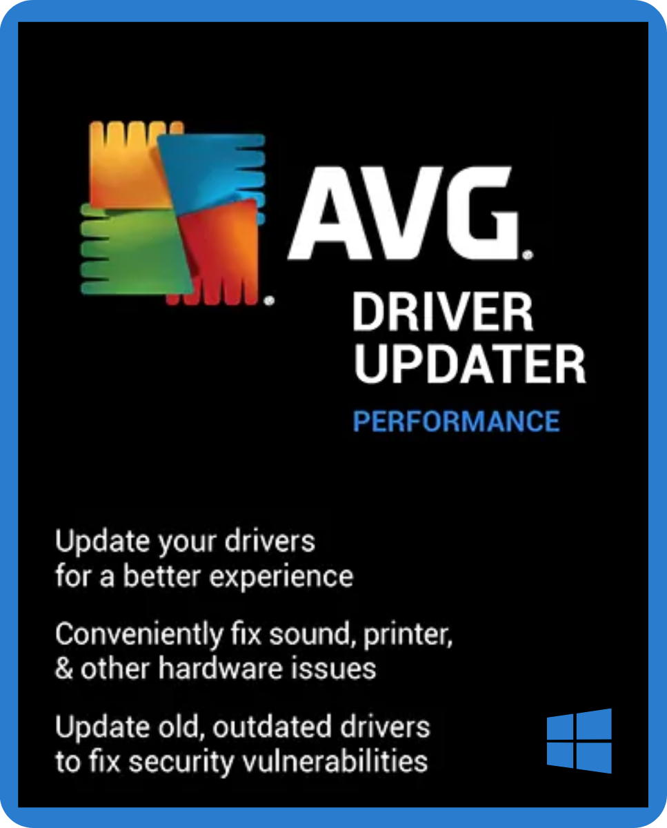 AVG Driver Updater - 3PC 1Y