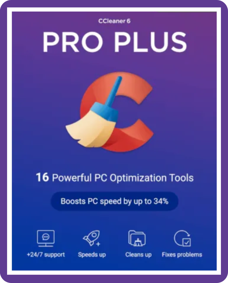CCleaner Professional Plus - 3PC 3Y