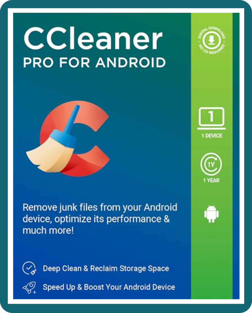 CCleaner Pro for Android - 1 Android 1Y