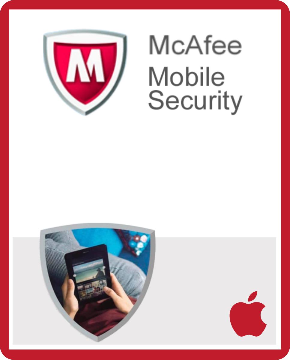 McAfee Mobile Security iOS iPhone - 1PC 1Y