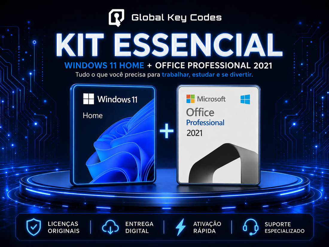 Kit Microsoft Windows 11 Home + Office Professional 2021
